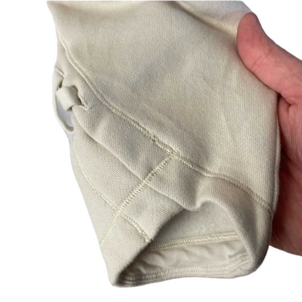 LULULEMON Braided Sleeve Pullover in White Opal See Measurements for Size